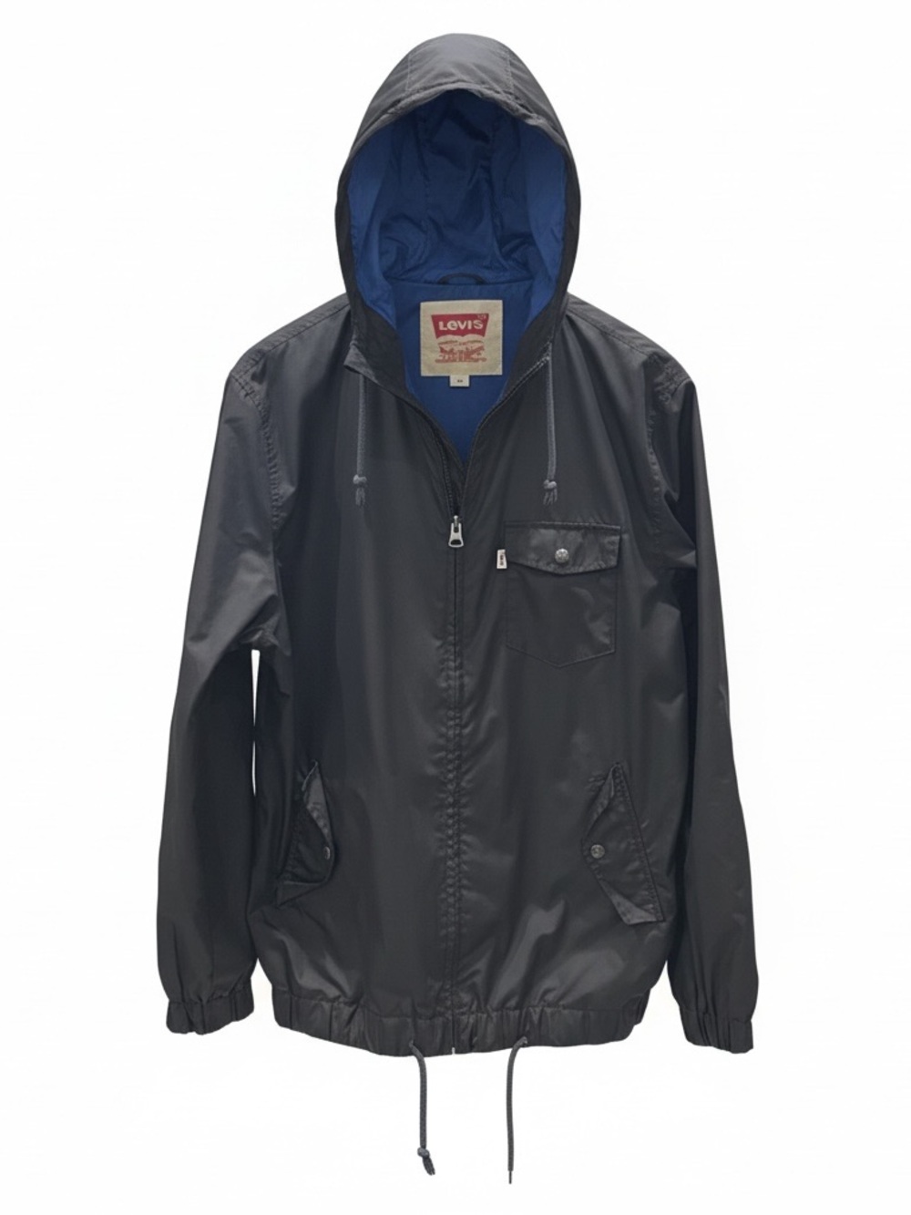 Levi's Black Windbreaker Jacket Urban Style